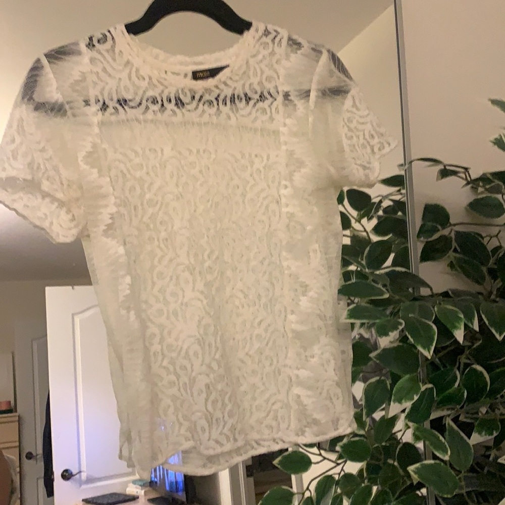 Maje lace top
